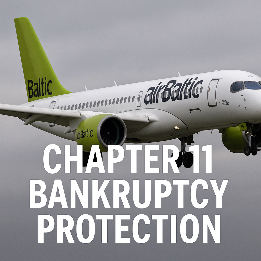 Latvian carrier airBaltic pursues Chapter 11 bankruptcy protection