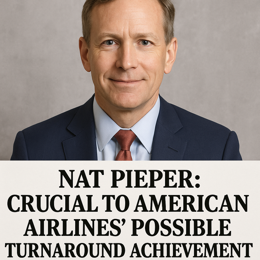 Nat Pieper: Crucial to American Airlines’ Possible Turnaround Achievement