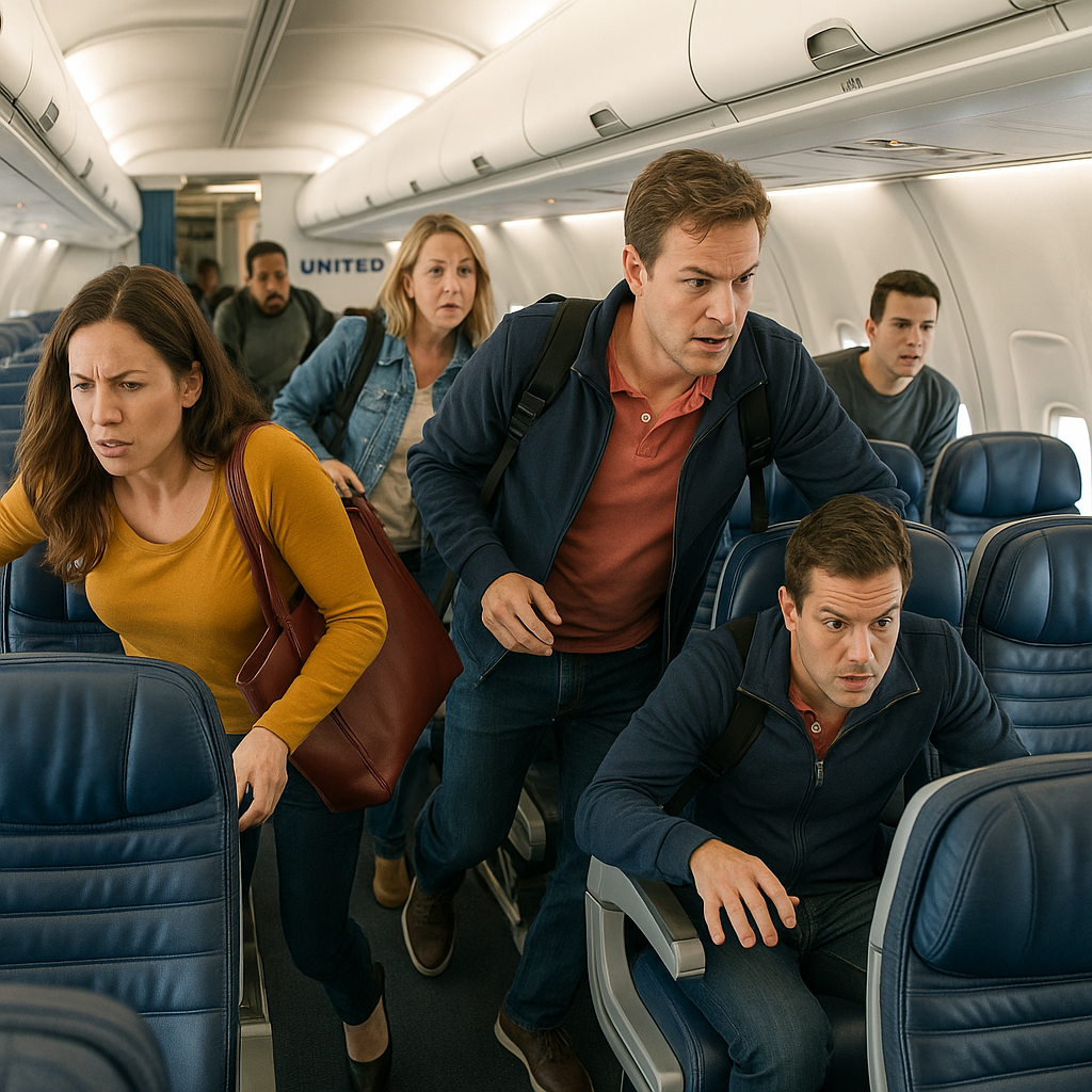 Passengers Contest Moving to Available Economy Seats on United Airlines Flight