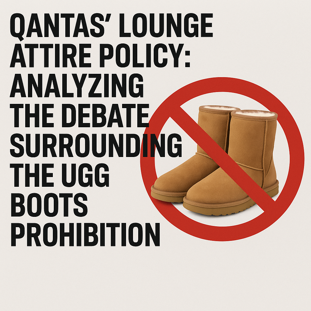 Qantas’ Lounge Attire Policy: Analyzing the Debate Surrounding the Ugg Boots Prohibition