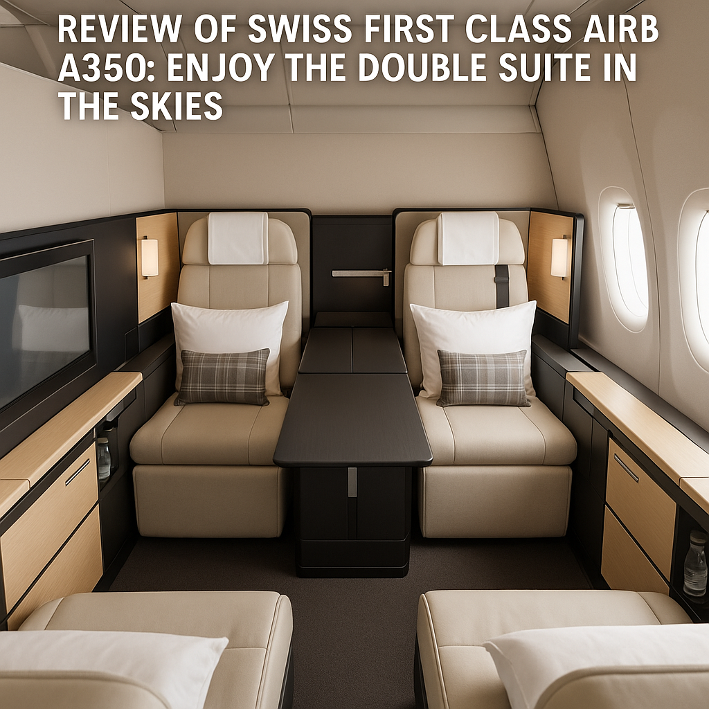 Review of SWISS First Class Airbus A350: Enjoy the Double Suite in the Skies