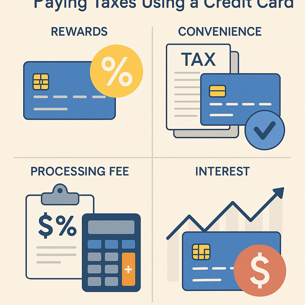 The Advantages and Computations of Paying Taxes Using a Credit Card