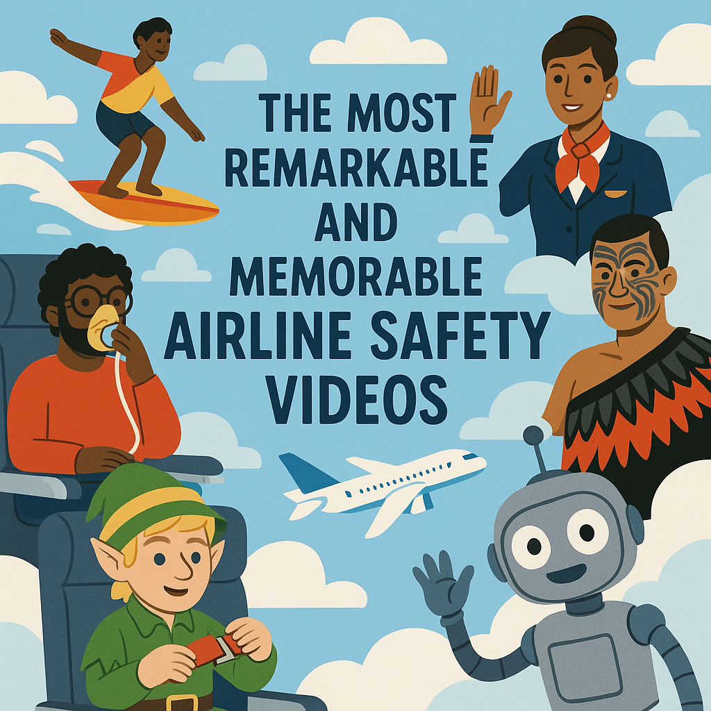 The Most Remarkable and Memorable Airline Safety Videos
