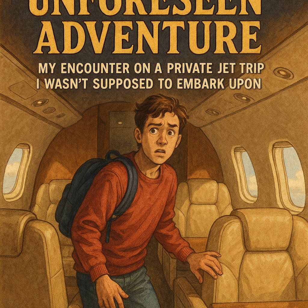 Unforeseen Adventure: My Encounter on a Private Jet Trip I Wasn’t Supposed to Embark Upon
