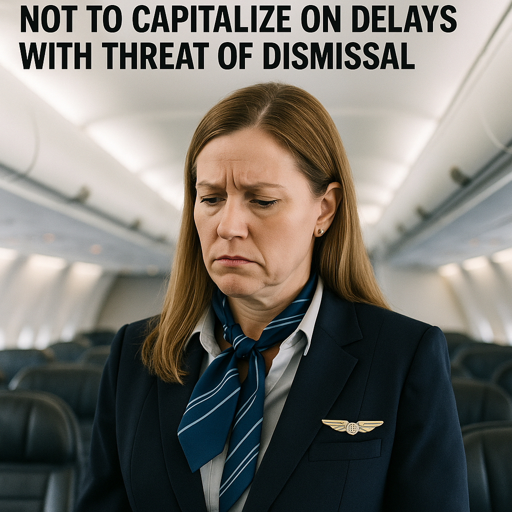 United Airlines Cautions Flight Attendants Not to Capitalize on Delays with Threat of Dismissal