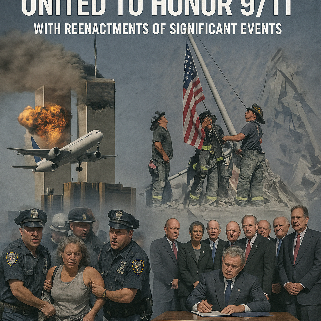 United to Honor 9/11 with Reenactments of Significant Events