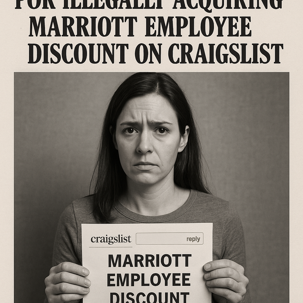 Woman Risks Prison Sentence for Illegally Acquiring Marriott Employee Discount on Craigslist