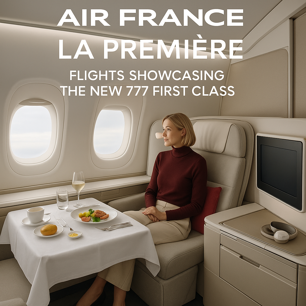 Air France La Premiere: Flights Showcasing the New 777 First Class