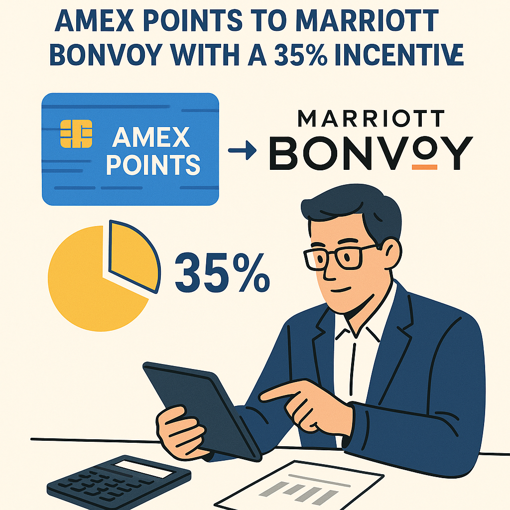Assessing the Benefits of Converting Amex Points to Marriott Bonvoy with a 35% Incentive
