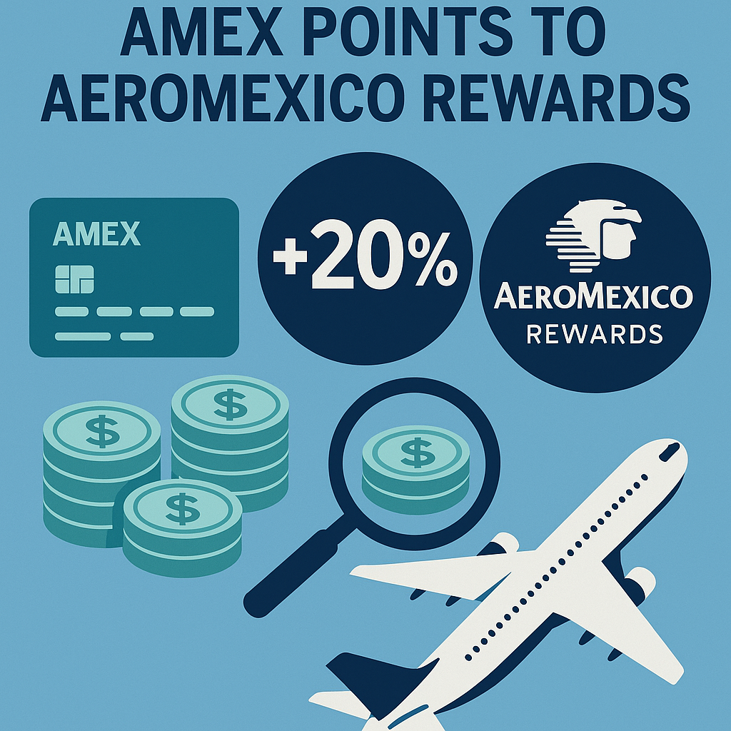 Assessing the Worth of Converting Amex Points to Aeromexico Rewards with a 20% Incentive