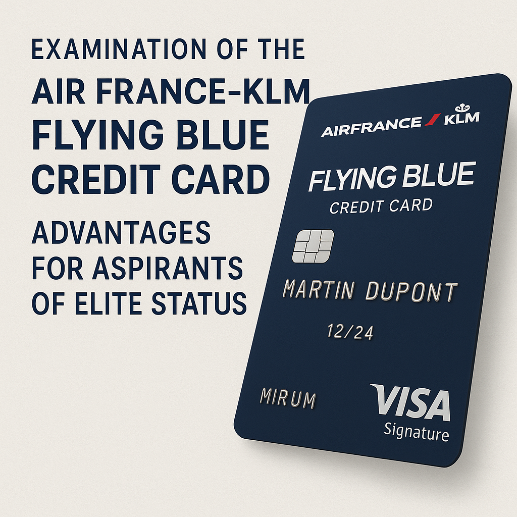 Examination of the Air France-KLM Flying Blue Credit Card: Advantages for Aspirants of Elite Status