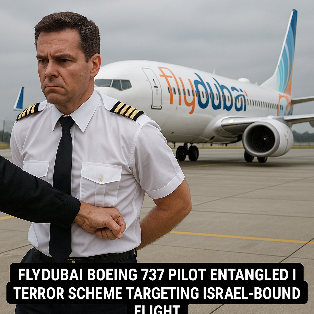 FlyDubai Boeing 737 Pilot Entangled in Terror Scheme Targeting Israel-Bound Flight