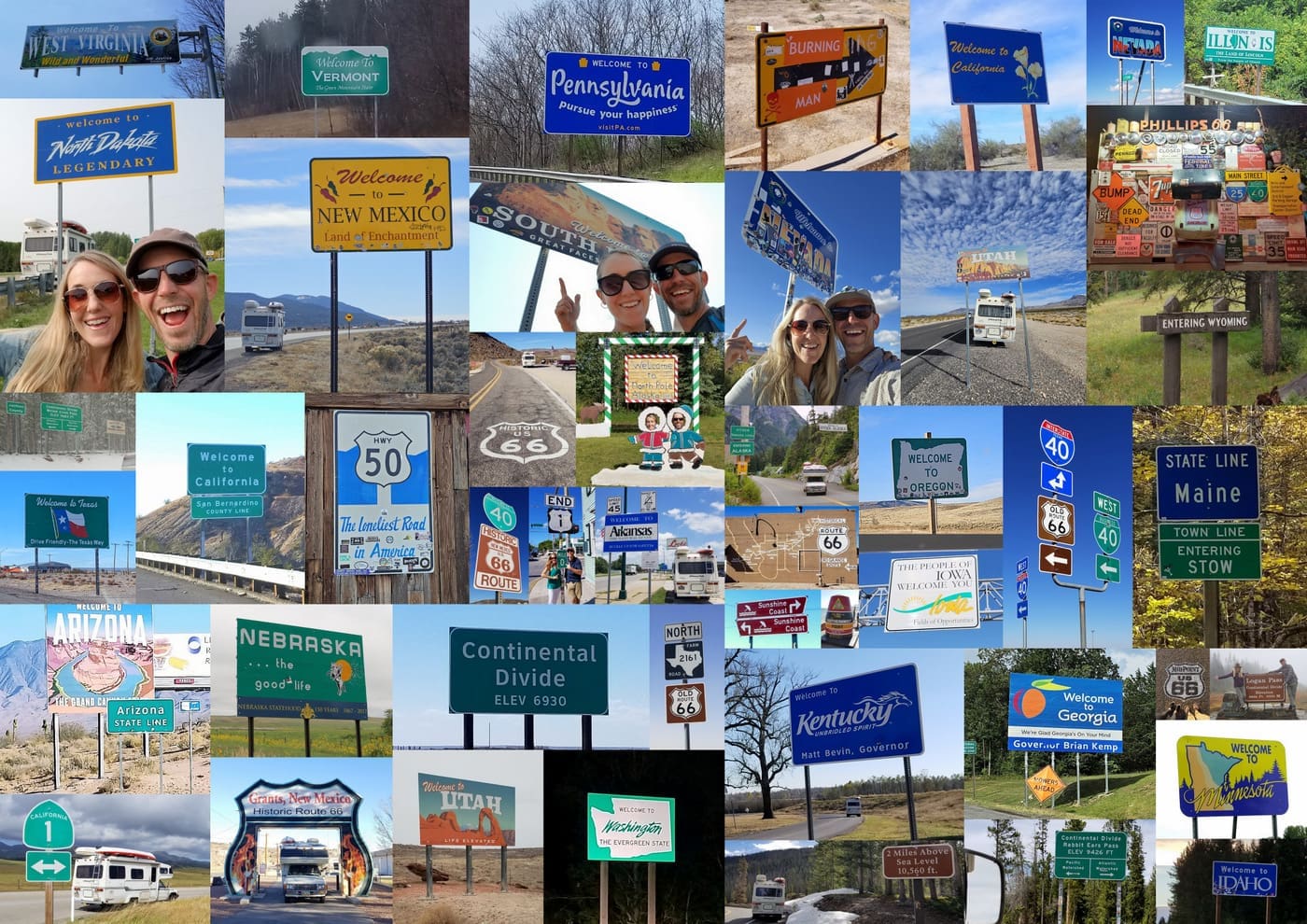 Premier Road Trip Locations Throughout the USA