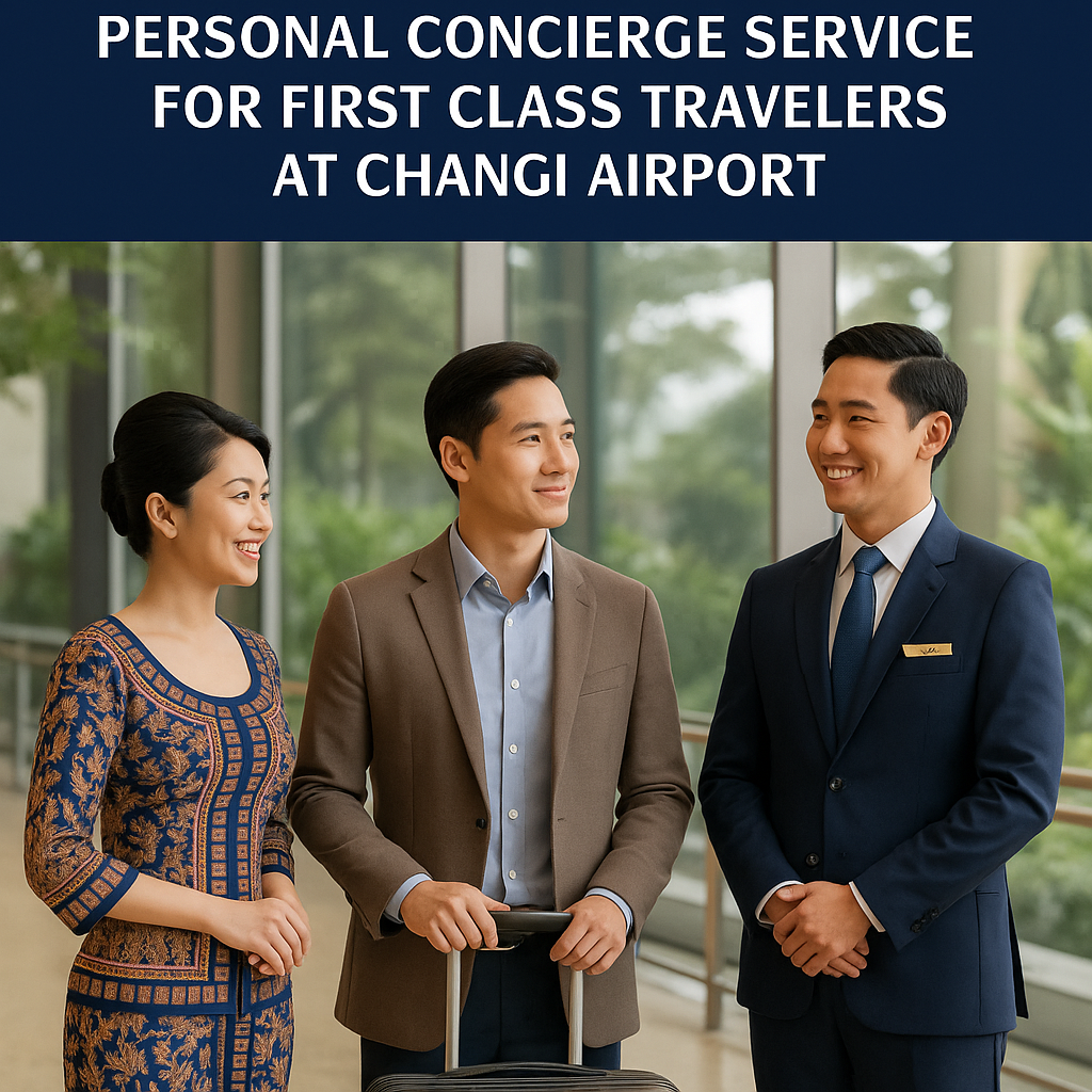 Singapore Airlines Launches Personal Concierge Service for First Class Travelers at Changi Airport